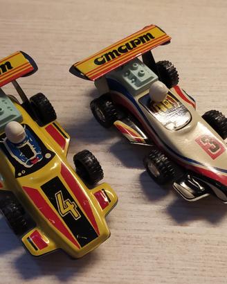 Collezione vintage due modellini auto go kart.