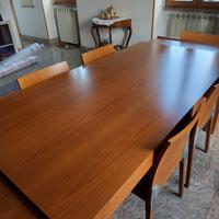 tavolo e 6 sedie Molteni 