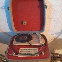giradischi portatile anni 50