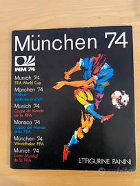 Album panini Munchen 74 WC completo