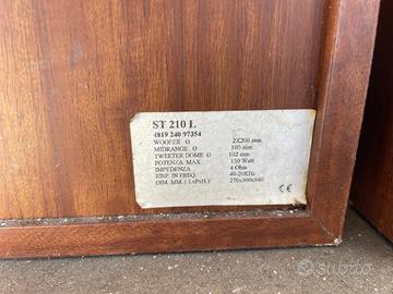 Coppia casse Philips modello ST 210 L