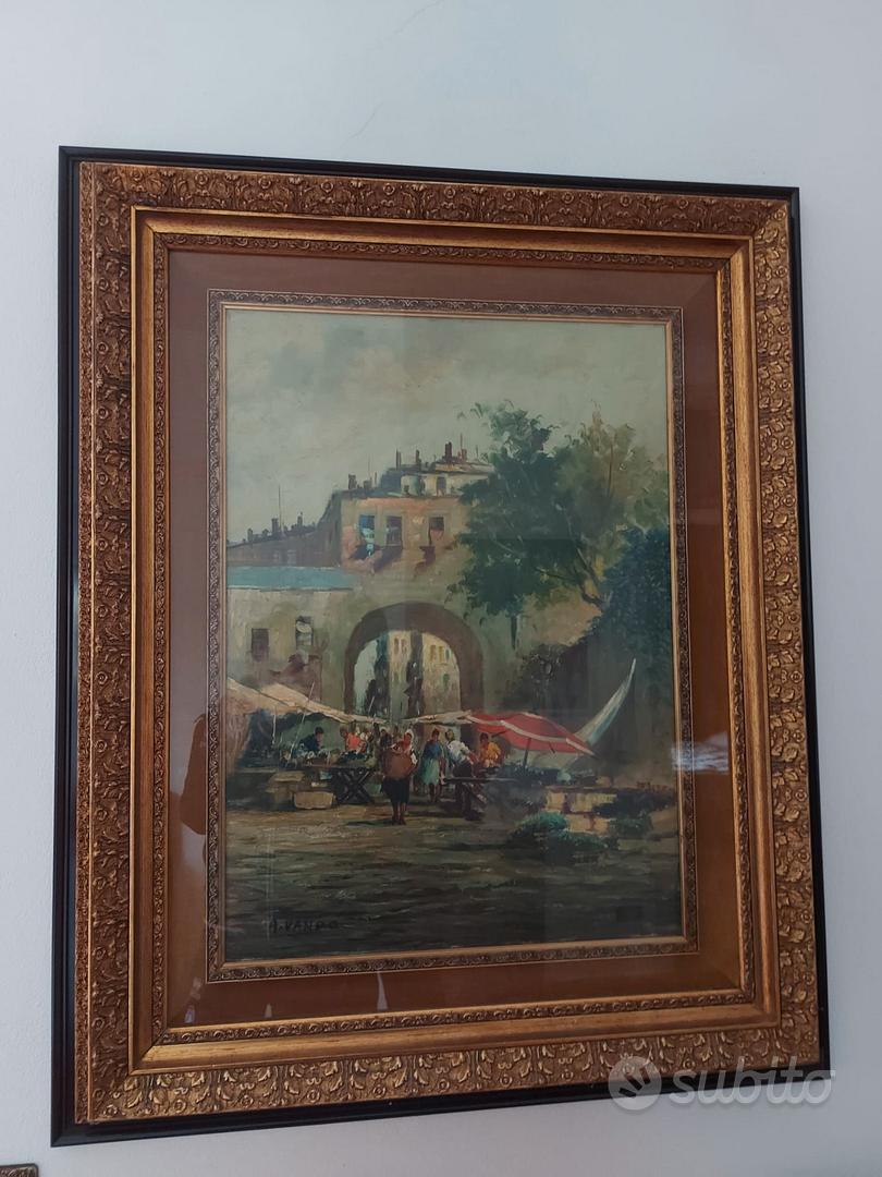 quadro di A. Vando, VICOLO - Arredamento e Casalinghi In vendita a Bergamo