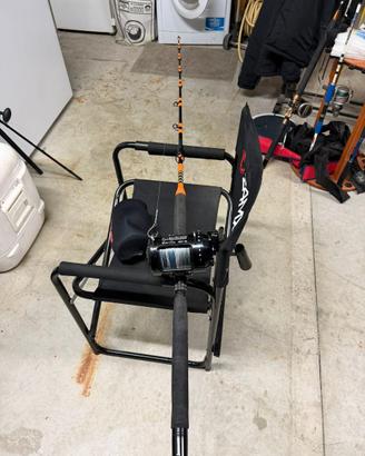 canna e mulinello drifting tonno