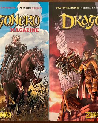 Lotto 3 Dragonero Magazine 2015-16. Bonelli ed.
