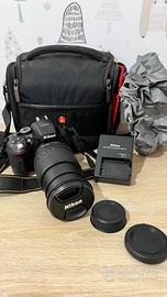 Fotocamera Nikon Reflex D5300 + Accessori