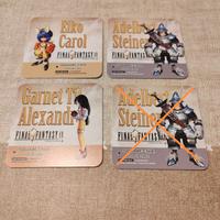 Final Fantasy IX Coasters Square enix pop up café