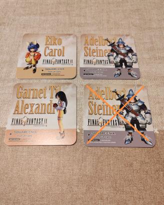 Final Fantasy IX Coasters Square enix pop up café