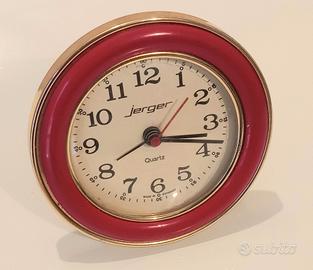 Orologio Sveglia Da Tavolo Vintage, Jerger ,