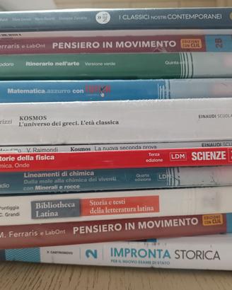 Libri 4 anno liceo classico Leo Major