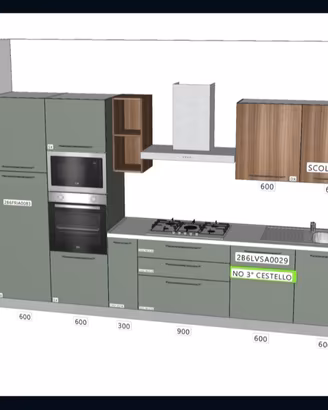 Progetto cucine nuove 