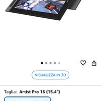 X PEN ARTIST PRO 16 aquistata il 23 aprile 2025.