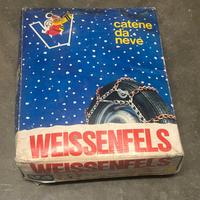 Catene neve Weissenfels anni 90' per ruote 12-14'