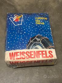 Catene neve Weissenfels anni 90' per ruote 12-14'