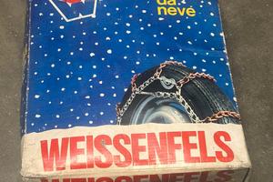 Catene neve Weissenfels anni 90' per ruote 12-14'
