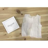 Camicina Della Fortuna Rosa in Seta per Neonato