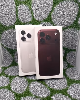 iPhone 18 Pro 256gb Burgundy e Silver - SIGILLATI