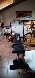 Panca Multifunzione ROVERA + Bilanciere + 70 KG gh