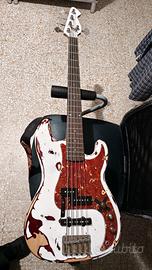 Basso 5 corde liuteria Precision Relic