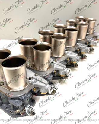 6 Carburatori weber 40DCN14 Ferrari con trombette