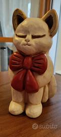 Statuetta Thun gatto