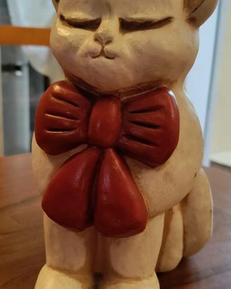 Statuetta Thun gatto