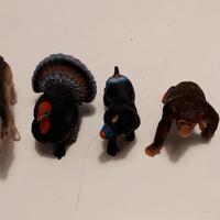 6 animali plastica schleich