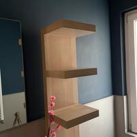 Scaffale IKEA Lack rovere