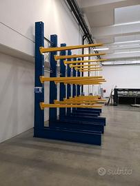 Scaffalatura Portapallet, Cantilever, A ripiani