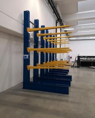 Scaffalatura Portapallet, Cantilever, A ripiani