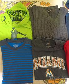 Lotto 8 capi abbigliamento misto