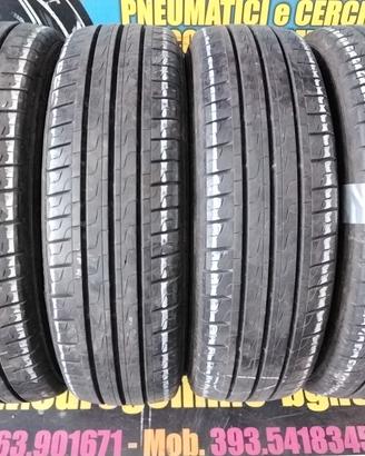 4 gomme usate pirelli 195 r14c 106/104r estive 