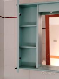 Mobiletto a specchio per bagno