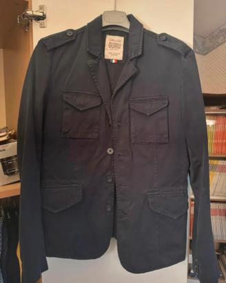 Giacca militare in cotone GURU uomo blu scuro - S