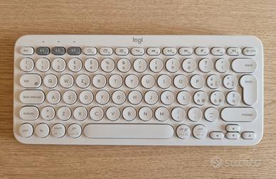 Tastiera Logitech K380 Bianca - Layout Italiano 