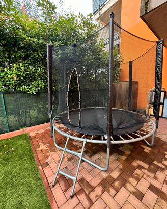 trampolino elastico gigante 2metri