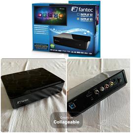 Lettore multimediale FULL HD Fantec con HD 1,5 TB