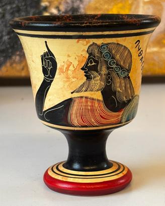Coppa di Piragora ceramica Greca artigianale