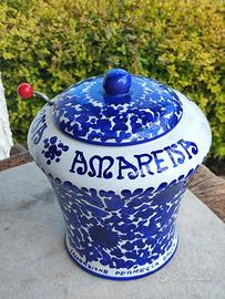 Vaso ceramica amarene Fabbri Bologna