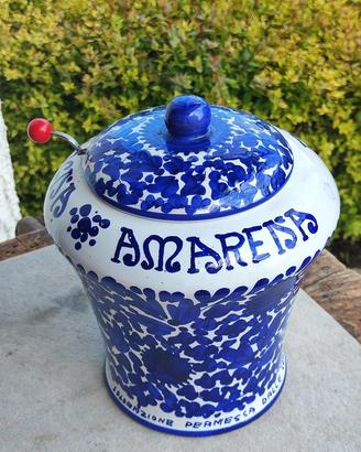 Vaso ceramica amarene Fabbri Bologna