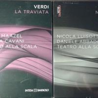 Musica, Lirica. 2 DVD Traviata e Nabucco di Verdi