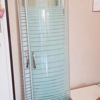 porte scorrevole, box doccia curvo