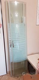 porte scorrevole, box doccia curvo