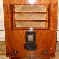 Radio antica a valvole Eumig 543 del 1933 FUNZIONA