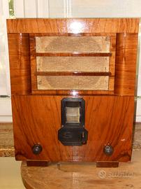 Radio antica a valvole Eumig 543 del 1933 FUNZIONA