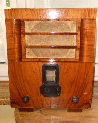 Radio antica a valvole Eumig 543 del 1933 FUNZIONA
