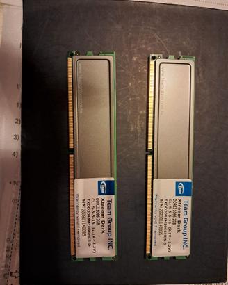 Banchi di memoria ram Team Group DDR II 1066 2GB