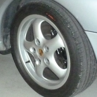 treno cerchi per Porsche 993