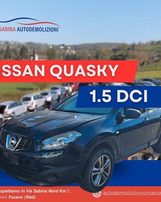nissan quasky 1.5 dci ricambi usati vettura rottam