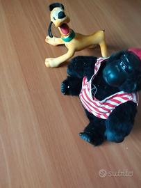 pluto e gorilla magogo peluche 