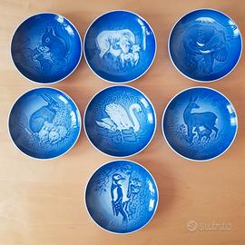 Lotto di 7 Piatti in ceramica B&G - Festa della Ma